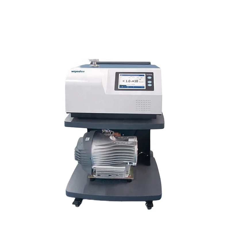 超敏感スニッファーモードヘリウム漏れ検出器 2.5*10-9 Pa.m3/s漏れ検出率