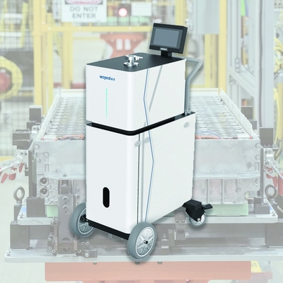 360回転式液晶タッチスクリーン ヘリウム漏れ検出器 DN25KF漏れ検出ポート